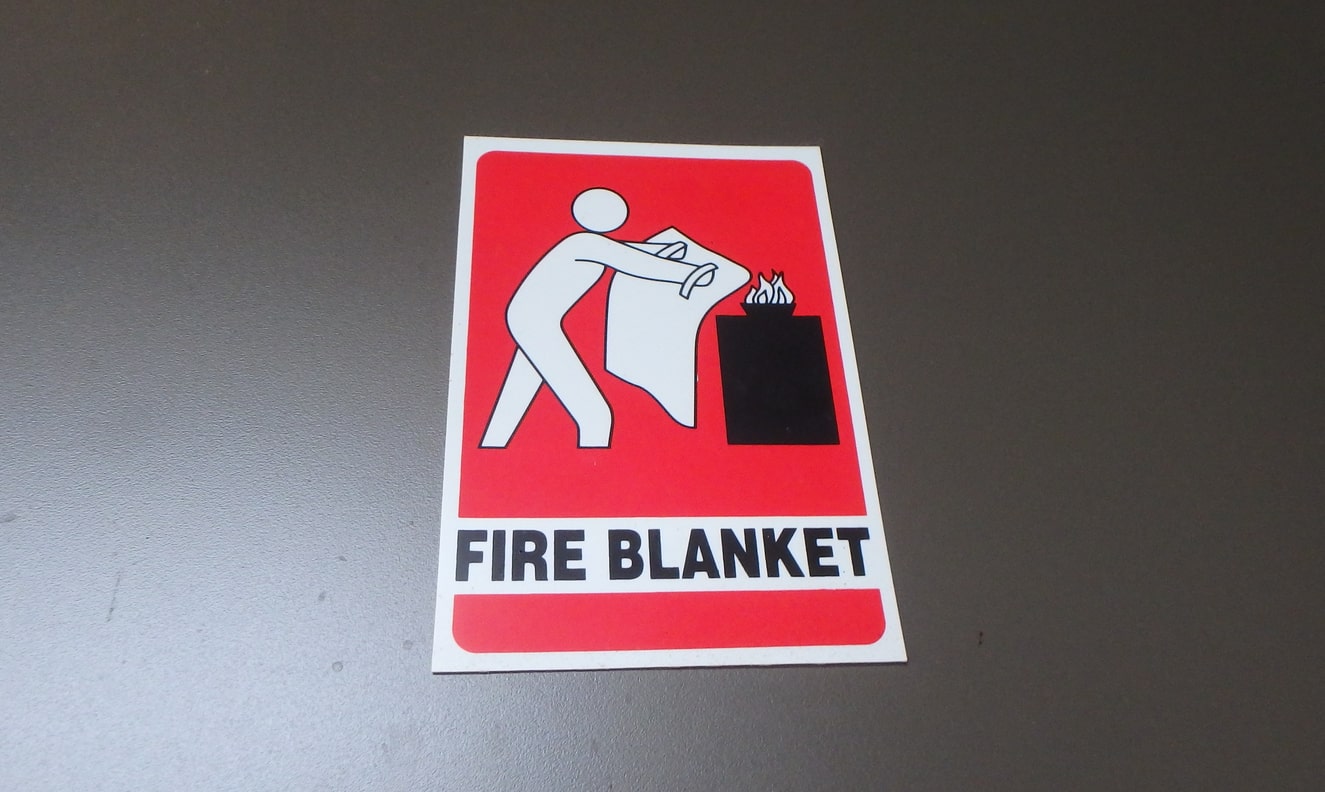 Prepared Hero - 2 Pack Emergency Fire Suppression Blanket for Kitchen and Home