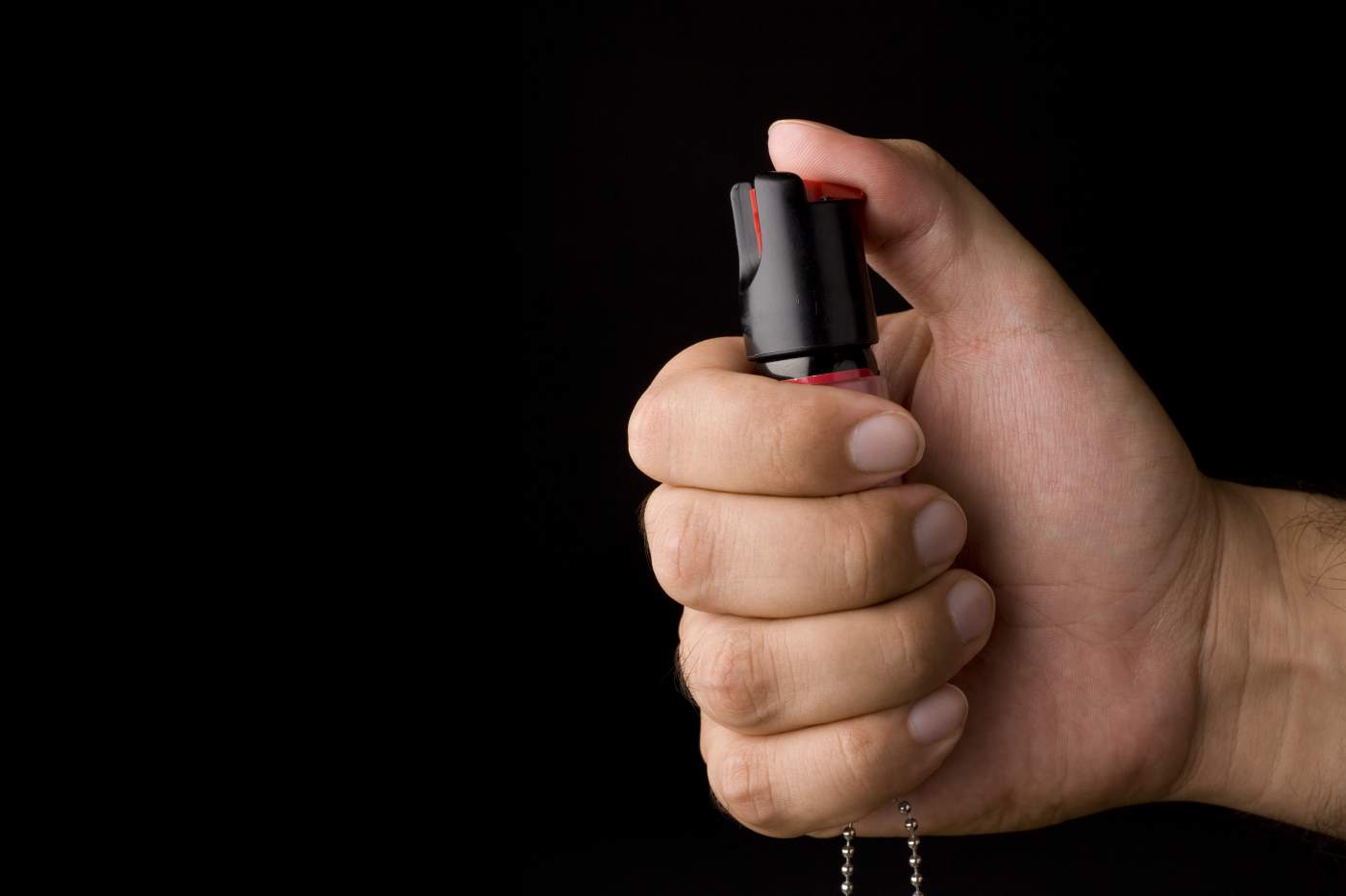 SABRE Pepper Spray with Quick Release Keychain for Self Defense – Maximum Police Strength OC Spray