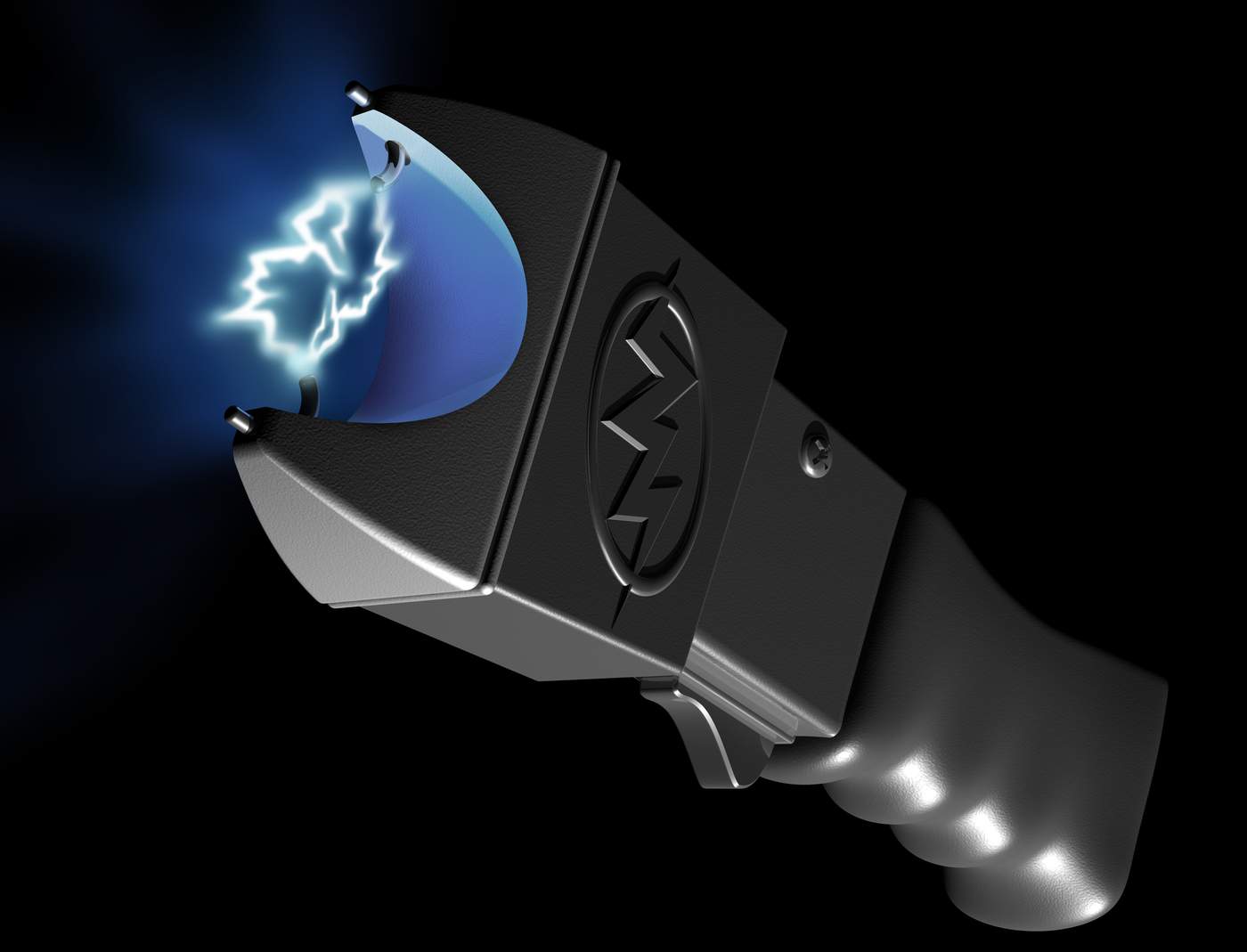 VIPERTEK VTS-989 Stun Gun for Self Defense Rechargeable with LED Flashlight